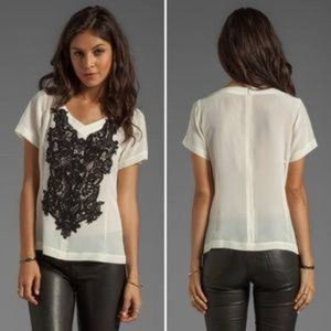 NWT | Nanette Lepore Silk Top
